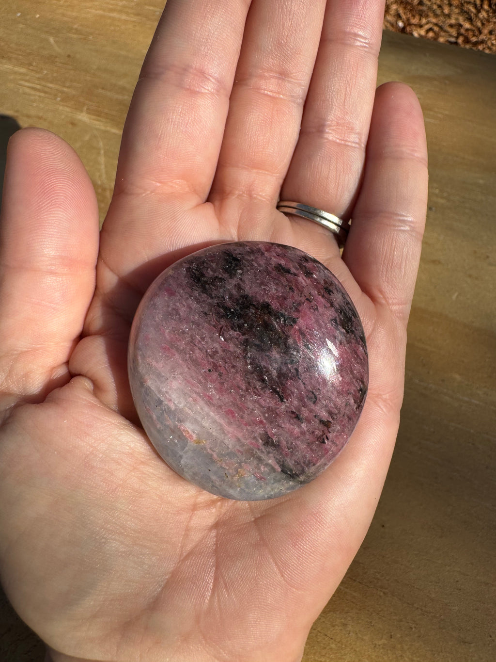 Rhodonite Palm