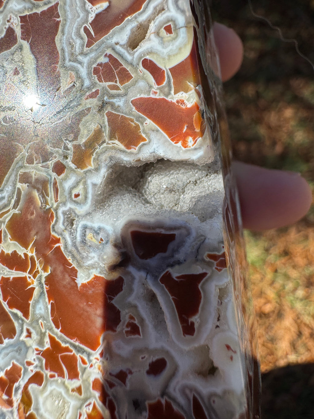 Money Agate Tower *Druzy*