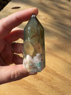 Green Flower Agate - C